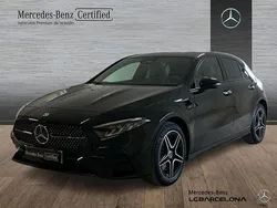 Negro Usado 2024 Mercedes A250 AMG line Berlina | 35.990 € (Super precio)