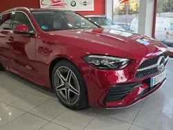 Rojo Usado 2023 Mercedes C200 Familiar | 39.490 € (Precio justo)