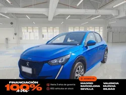 Azul Usado 2021 Peugeot e-208 Active Utilitario | 12.850 € (Precio justo)