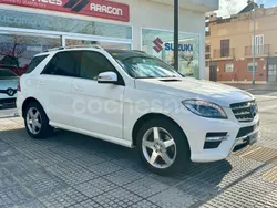 Blanco Usado 2014 Mercedes ML250 SUV | 23.999 € (Precio justo)