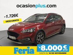 Rojo Usado 2019 Ford Focus Active Berlina | 13.490 € (Precio justo)