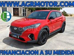 Rojo Usado 2021 Hyundai Tucson N Line SUV | 18.495 € (Precio justo)