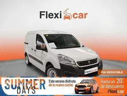 Blanco Usado 2018 Peugeot Partner Comfort Monovolumen | 8690 € (Precio justo)