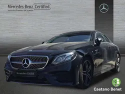Negro Usado 2018 Mercedes E220 AMG line Coupe | 31.900 € (Precio justo)