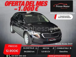 Negro Usado 2021 Skoda Scala Active Utilitario | 12.900 € (Precio justo)