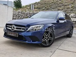 Azul Usado 2019 Mercedes C220 Familiar | 27.500 € (Precio justo)