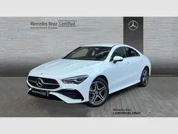Blanco Usado 2023 Mercedes CLA250 AMG line Berlina | 39.900 €