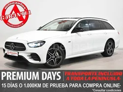 Blanco Usado 2021 Mercedes E300 AMG line Familiar | 37.890 € (Caro)