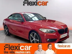 Rojo Usado 2016 BMW 218 Coupe | 16.790 € (Precio justo)