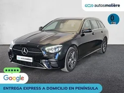 Negro Usado 2021 Mercedes E300 Familiar | 32.980 € (Super precio)