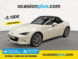 Blanco Usado 2023 Mazda MX5 Exclusive-Line Descapotable | 34.990 € (Caro)