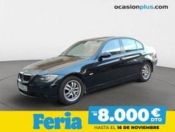Negro Usado 2007 BMW 318 Berlina | 10.900 € (Precio justo)