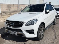 Blanco Usado 2015 Mercedes ML350 SUV | 16.900 € (Precio justo)