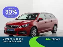Rojo Usado 2021 Peugeot 308 Allure Familiar | 13.990 € (Precio justo)