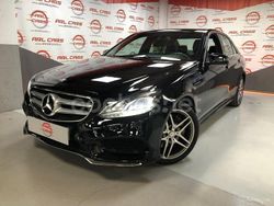 Negro Usado 2015 Mercedes E400 Avantgarde Berlina | 26.900 €
