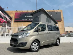 Beige Usado 2018 Ford Tourneo Custom Titanium Monovolumen | 38.990 € (Caro)