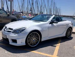 Blanco Usado 2004 Mercedes SLK200 Descapotable | 7900 € (Precio justo)