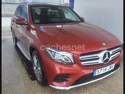 Rojo Usado 2017 Mercedes GLC220 AMG line SUV | 25.500 € (Precio justo)