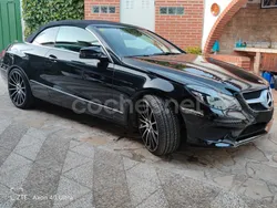 Negro Usado 2015 Mercedes E350 Descapotable | 25.500 € (Precio justo)
