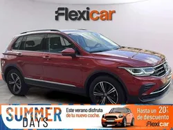 Rojo Usado 2021 VW Tiguan Life SUV | 25.690 € (Super precio)
