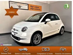 Beige Usado 2016 Fiat 500C Lounge Descapotable | 10.990 € (Un poco caro)