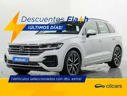 Blanco Usado 2020 VW Touareg R-line SUV | 44.790 € (Precio justo)