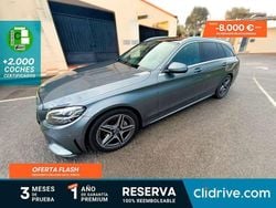 Gris Usado 2019 Mercedes C220 Familiar | 24.790 € (Buen precio)