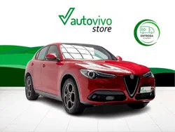 Rojo Usado 2022 Alfa Romeo Stelvio Ti SUV | 33.600 € (Un poco caro)