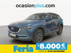 Azul Usado 2017 Mazda CX-5 SUV | 18.299 € (Precio justo)
