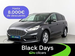 Gris Usado 2021 Ford S-MAX Titanium Monovolumen | 19.990 € (Precio justo)