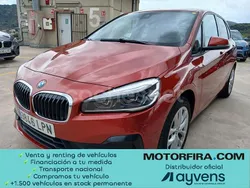 Granate Usado 2021 BMW 225 Active Tourer iPerformance Monovolumen | 15.900 € (Precio justo)