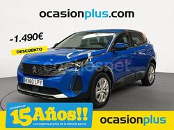 Azul Usado 2021 Peugeot 3008 Active SUV | 16.390 € (Precio justo)