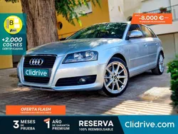 Gris Usado 2010 Audi A3 Sportback Ambiente Utilitario | 7990 € (Precio justo)