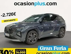 Gris Usado 2024 Hyundai Tucson N Line SUV | 27.264 € (Precio justo)