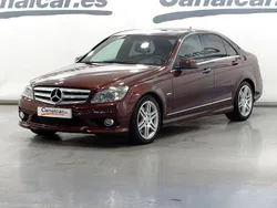 Rojo Usado 2007 Mercedes C280 Avantgarde Berlina | 9905 € (Buen precio)