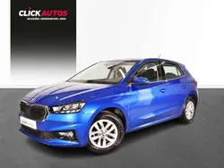 Azul Usado 2023 Skoda Fabia Ambition Utilitario | 15.350 € (Precio justo)