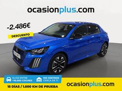 Azul Usado 2025 Peugeot 208 Allure Utilitario | 19.590 € (Precio justo)