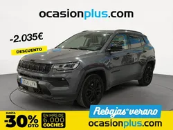 Gris Usado 2022 Jeep Compass Night Eagle SUV | 22.390 € (Precio justo)
