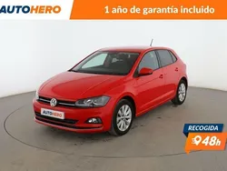 Rojo Usado 2018 VW Polo Sport Berlina | 15.299 € (Precio justo)