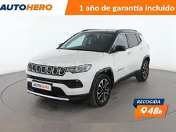 Blanco Usado 2022 Jeep Compass Limited SUV | 21.799 € (Precio justo)