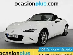 Blanco Usado 2015 Mazda MX5 Style Descapotable | 17.990 € (Precio justo)