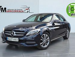 Azul Usado 2014 Mercedes C220 Avantgarde Berlina | 16.990 € (Precio justo)