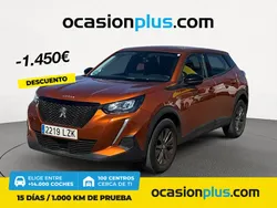 Naranja Usado 2022 Peugeot 2008 Active SUV | 15.950 € (Precio justo)