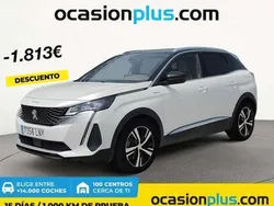 Blanco Usado 2021 Peugeot 3008 Allure Monovolumen | 17.910 € (Precio justo)