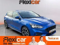 Azul Usado 2018 Ford Focus ST-Line Berlina | 13.490 € (Un poco caro)