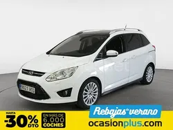 Blanco Usado 2013 Ford Grand C-Max Titanium Monovolumen | 8600 € (Precio justo)