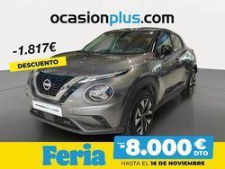 Gris Usado 2024 Nissan Juke Acenta SUV | 19.450 € (Precio justo)