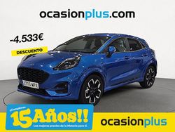 Azul Usado 2024 Ford Puma Gen-E ST-Line X SUV | 21.890 € (Precio justo)