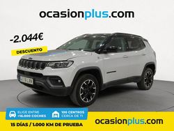 Gris Usado 2022 Jeep Compass Trailhawk SUV | 22.490 € (Precio justo)