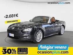 Negro Usado 2018 Fiat 124 Spider Lusso Descapotable | 23.890 €